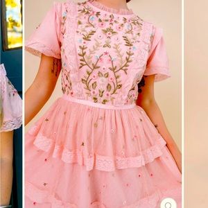 Ingrid Embroidered Dress-used